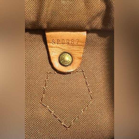 Louis Vuitton Speedy 35 Monogram Canvas Leather - Picture 16 of 16